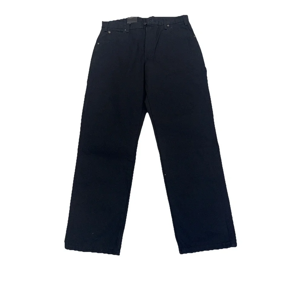 NWT Dickies Carpenter Jeans Mens 34x32 Relaxed Fit Straight Leg Work Black